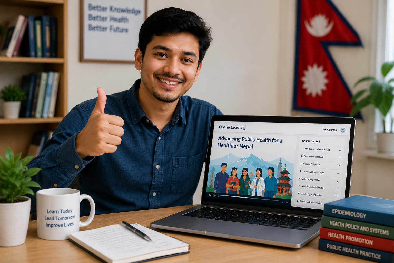 Nepal Public Health Academy | Digital Learning Platform for Public Health